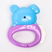 Погремушка «Собачка» с прорезывателем, виды и цвет МИКС