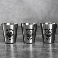 Набор стопок "Держи курс", 30 мл, 3 шт.