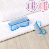 Щётки для маникюра/педикюра, 2 шт, цвет МИКС