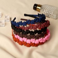 Ободок для волос "Фелиция" сердечки, 1,5 см, микс