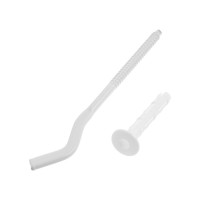 Кронштейн штыревой для чугунных радиаторов ZEIN, с дюбелем, 10×200 мм