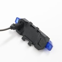 Фонарь велосипедный аккумуляторный, 15 лм, 400 мАч, 6 режимов, от USB