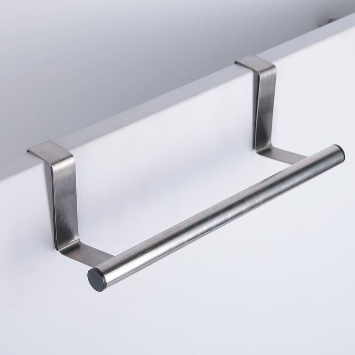 Держатель для полотенец на дверцу «Классик», 23.5×7×8 см, хромированный