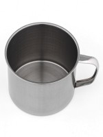 Кружка Доляна «Мэйли», 700 мл, d=10.3 см, толщина 0.33 мм, нержавеющая сталь, хромированная
