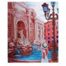 Алмазная мозаика с частичным заполнением «Фонтан Треви» 50x60 см, на подрамнике