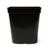 Горшок для рассады, 5 л, 18.5 × 18.5 × 20 см, чёрный, Greengo