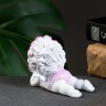 Фигура «Ангел лежит личико на ручках» 8×5.5×6.5 см