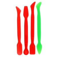 Стеки для лепки Calligrata, 4 шт., цветные, пакет с подвесом