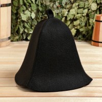 Набор для бани и сауны 5 в 1 (сумка, шапка, варежка, коврик, мочалка) МИКС