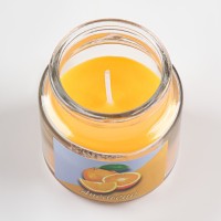 Свеча в банке ароматическая "Сочный апельсин" 6х8,5см