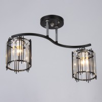 Люстра "Астрила" 2хЕ27 40Вт черный 45,5х12,5х28,5см BayerLux