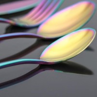 Набор столовых приборов, Magistro «Эсквайр», 4 предмета, цвет чёрный