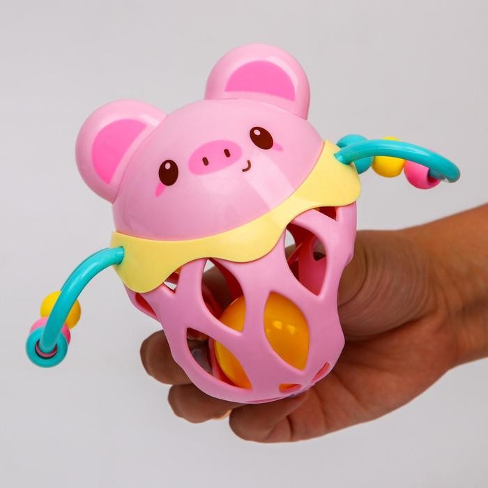 Набор погремушек «Собери меня», с эластичными деталями, 10 шт