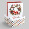 Набор новогодних подарочных коробок 10 в 1 «Уютный Новый год», 10×10×6–28×28×15 см