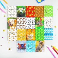 Доски Сегена «Животные», набор 18 шт.