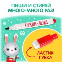 Книга многоразовая с заданиями «Рисуй, играй, стирай», 12 стр.