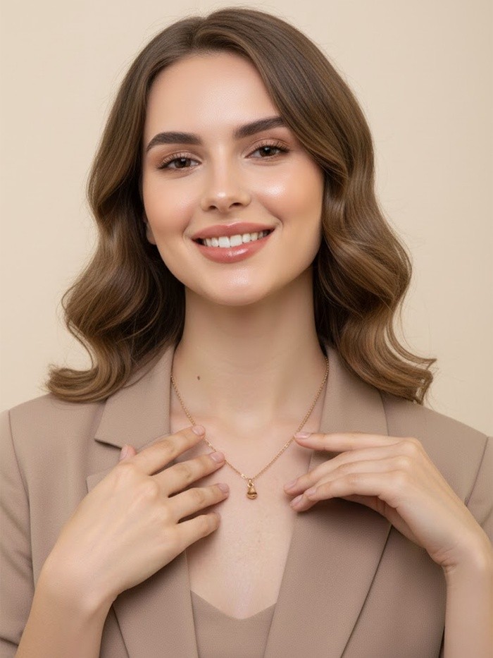 Кулоны парные на цепочке «Неразлучники», на магните, четыре сердца, цвет золото, 55 см