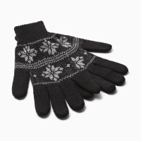 Перчатки мужские в подарочной коробке"Крутого НГ", размер 22