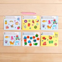 Магнитный набор «Умные задания», буквы, цифры, цвета