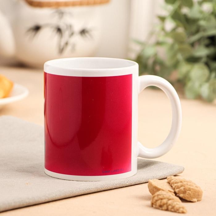 Кружка с сублимацией "Инстанутая" девушка, 320 мл