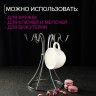 Держатель для кружек Доляна, на 6 предметов, 21×21×25 см, хромированный