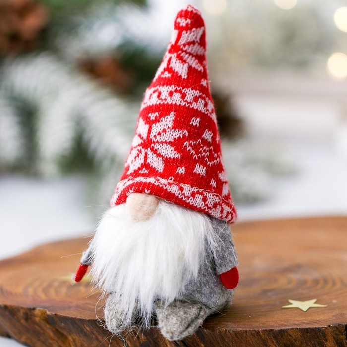 Гном новогодний, 12 см