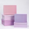 Набор прямоугольных коробок 15 в 1 «Лаванда» 47.5×36×17.5 - 13×8×4.5 см