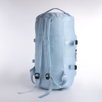 Рюкзак-сумка на молнии, 4 наружных кармана, отделение для обуви, цвет чёрный