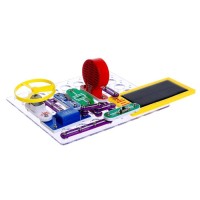 Конструктор электронный «Эврики», 357 схем, 38 элементов, работает от батареек