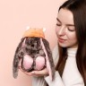 Мягкая игрушка «Li лисичка», зайка, 25 см