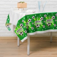 Скатерть одноразовая «С днём рождения», 180×137 см