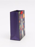 Пакет подарочный «Космос», S 12 × 15 × 5,5 см