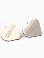 Серьги с гравировкой «Влюбляйся в себя», 2,2 х 5 см