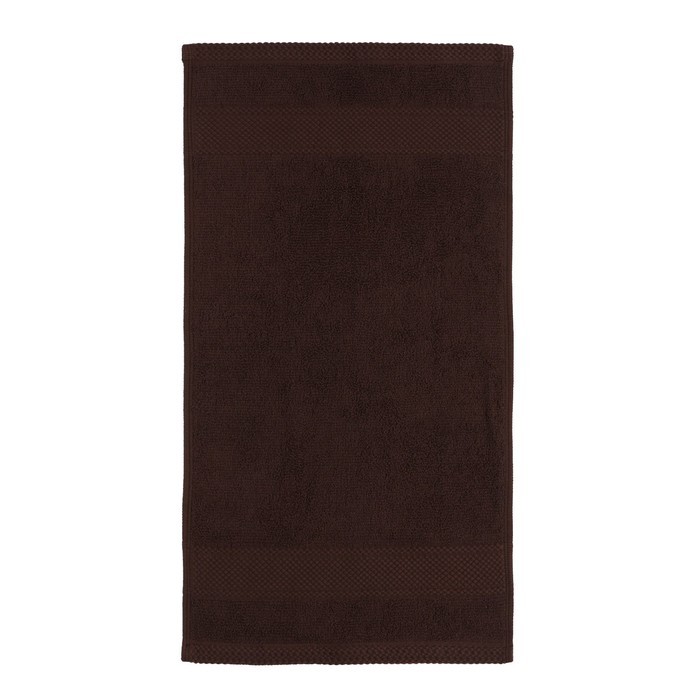 Полотенце махровое LoveLife "Twined" 30х60 см, цвет кофейный, 100% хлопок, 420 гр/м2