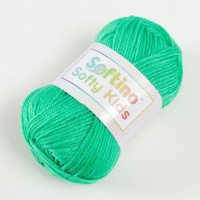Пряжа 100% акрил "Softy Kids" 90м ±5м 50 гр цвет 48 зелёная мята