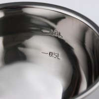 Миска с мерной шкалой, 1,4 л, d=17 см,