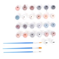 Картина по номерам на холсте с подрамником «Корейская группа», 40 х 50 см