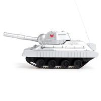 Танк радиоуправляемый «Победитель», стреляет BB пулями, работает от аккумулятора, цвет зелёный