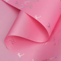 Пленка для цветов «Красота цветов», матовая, чайная роза, 58 см × 5 м