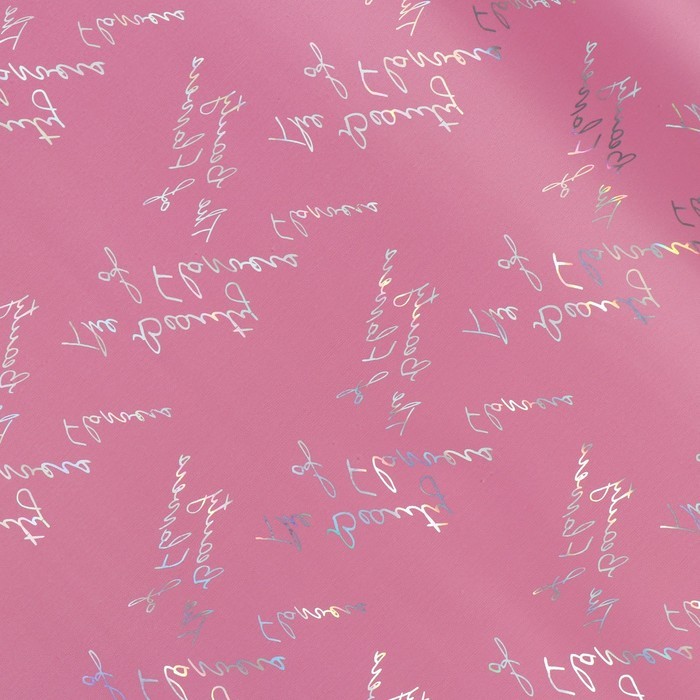 Пленка для цветов «Красота цветов», матовая, чайная роза, 58 см × 5 м