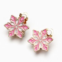 Серьги клипсы новогодние «Самой волшебной», на Новый год, 7 х 9 см