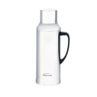 Термос 2 л, со стеклянной колбой, сохраняет тепло 24 ч, хром, 38.5×15.5 см