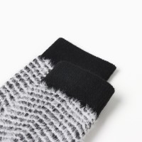 Носки женские махровые MINAKU, чёрные, размер 36-41