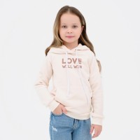 Худи для девочки KAFTAN «Dream», размер 30 (98-104), цвет бежевый