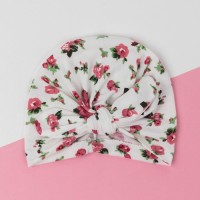 Шапка детская «Крошка Я. Цветочек», размер 48, белая