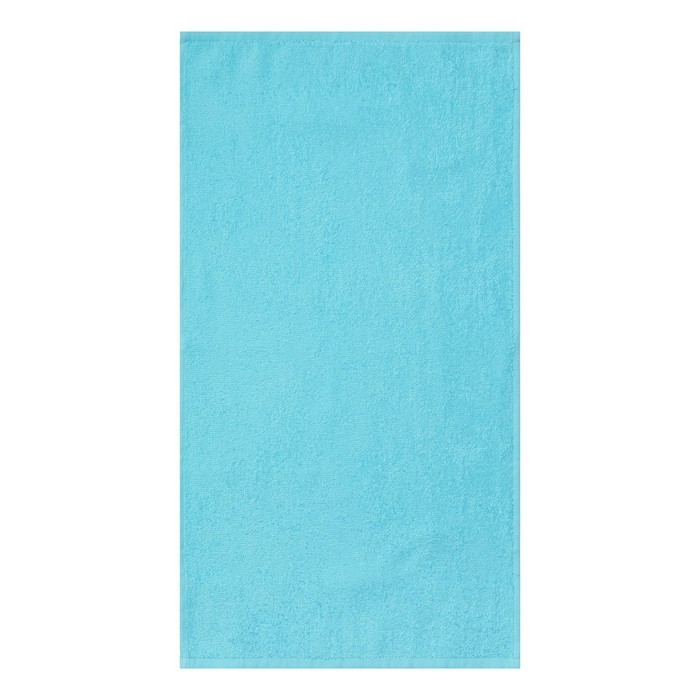 Полотенце подарочное Экономь и Я "Радостный олень" 30х60 см, цвет голубой, 100% хл, 340 г/м2