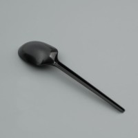 Ложка одноразовая столовая "Черная" 16,5 см