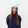 Шапка детская MINAKU р-р 52-54, цвет мятный