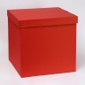 Коробка для воздушных шаров, Красная, 60×60×60 см