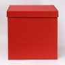 Коробка для воздушных шаров, Красная, 60×60×60 см
